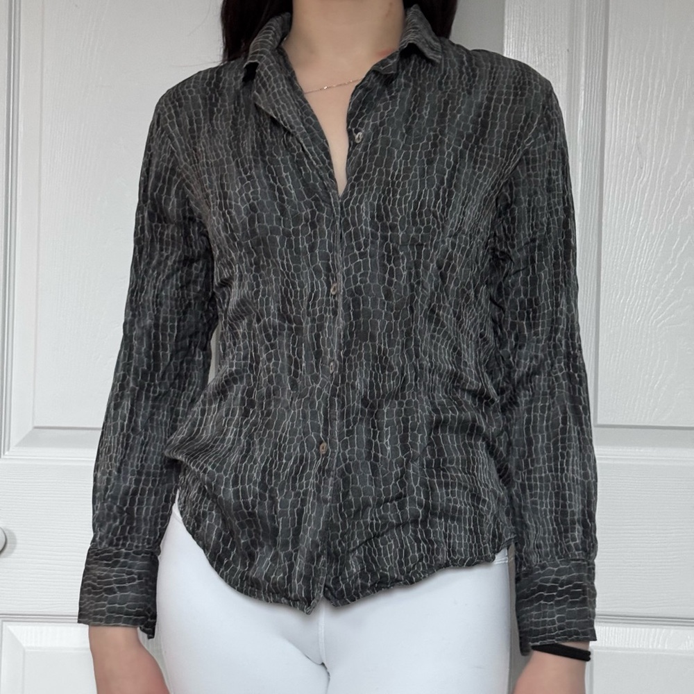 Vintage Lord & Taylor Silk Shirt
